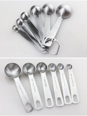Stainless Steel Measuring Spoons – 4pcs Set for Precise Kitchen Cooking & Baking