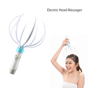 Electric head massager with 8 claws`