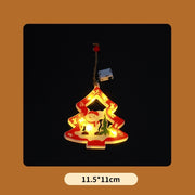 Holiday decorations with LED string lights