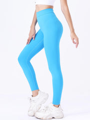Women's Scrunch Butt Leggings - High Waist Seamless Yoga Pants Solid Color Sports