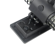 Close-up view of the bug zapper