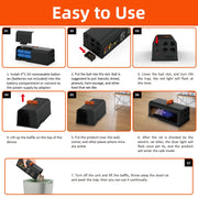 "Electric pest control trap safe for indoor use