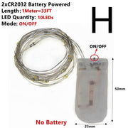 LED string lights wreath for festive party and wedding decoration