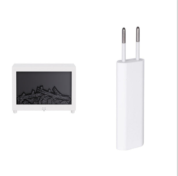 Romantic flame light diffuser for bedroom