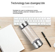 "Rechargeable hydrogen water bottle with USB charging"