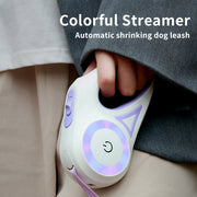 Automatic pet lead with brake system for medium dogs`