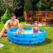 51 x 13 inch inflatable backyard pool for 3 kids