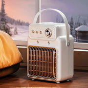 1200W Heater Humidifier Combo - Table Heater with Overheat Protection for Office Home