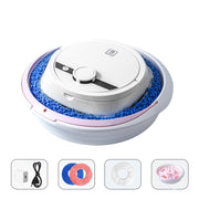 Automatic robot cleaner for tiles and carpets
