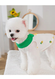 Soft fabric dog apparel
