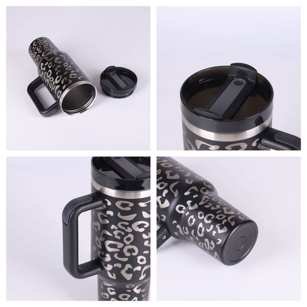 "Leakproof stainless steel thermos cup"
