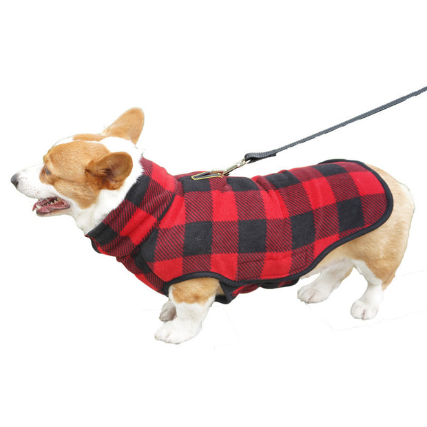 Cozy fleece pet clothing