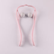 Manual Six-Wheel Neck Massager – Portable Roller Massage Tool for Pain Relief & Relaxation