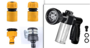 High Pressure Foam Spray Gun – Car Wash, Pet Bath & Garden Cleaning Tool