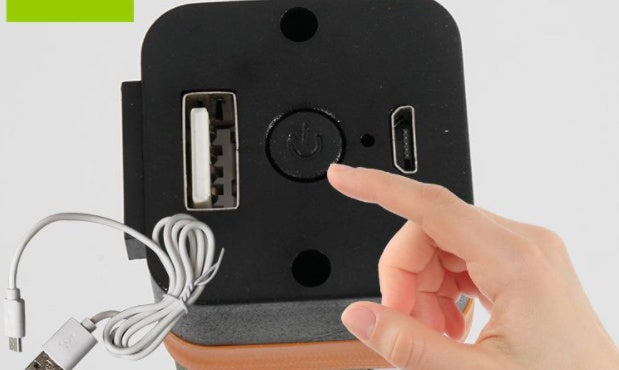 Waterproof LED tent lamp with USB charging