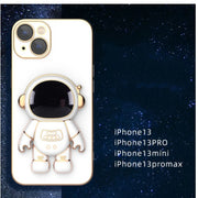 Astronaut iPhone Case – 3D Cute Design, Shockproof, Stand Holder Cover