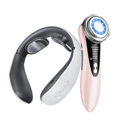 7-in-1 Iontophoresis Facial Beauty Device – LED Light Therapy & Skin Tightening