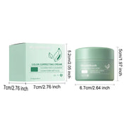 West&Month color correcting facial cream jar