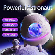 Glowing LED astronaut room decor
